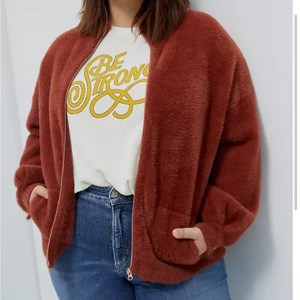 NWT 🎉Anthropology Khalistan Eyelash sweater jacket.